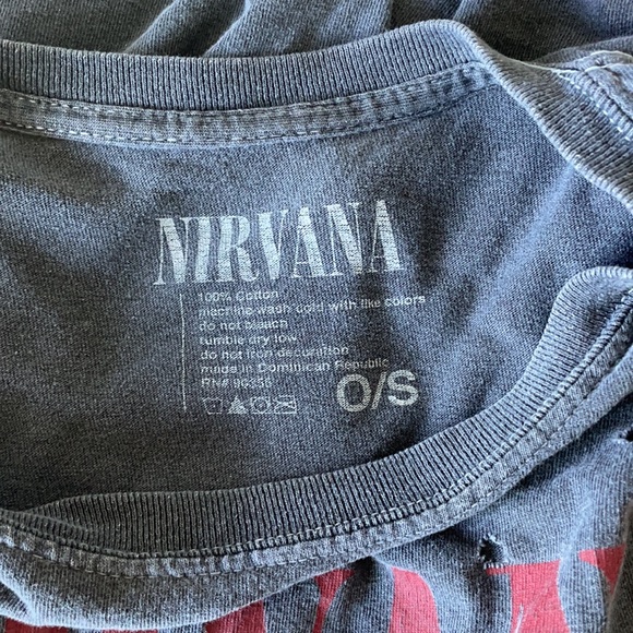 Urban Outfitters Tops | Urban Outfitters Nirvana Unplugged Tee | Poshmark